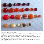 etsy red orange yellow stones